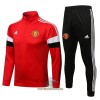 Manchester United Trainingsjack Pak 2022-23 Rood Wit - Heren